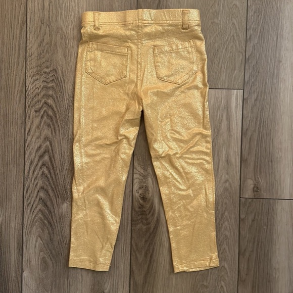 CHILDREN’S PLACE BALLERINA TOP and GOLD PANTS 4T - Picture 5 of 5